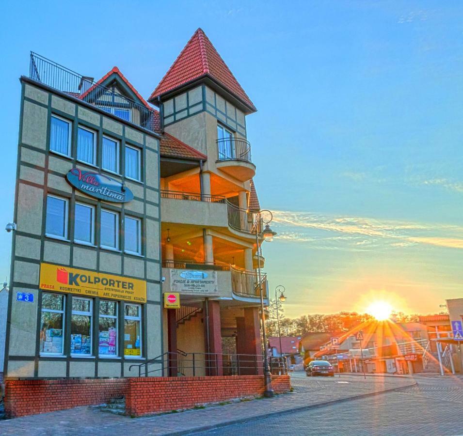 Hotel Maritima Krynica Morska Esterno foto